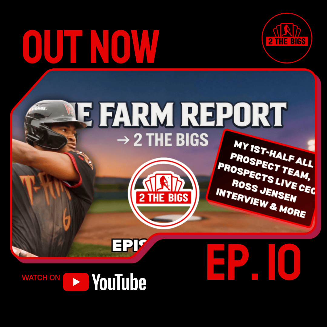 THE FARM REPORT EP. 10 OUT NOW! MY ALL MLB PROSPECT TEAM, PROSPECTS LIVE CEO, BOWMAN BUYS | 7/22/26