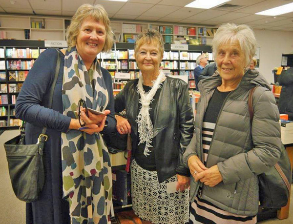 Joce Chalmers, Margaret Jarrold and Glenys Samways realised they are related.