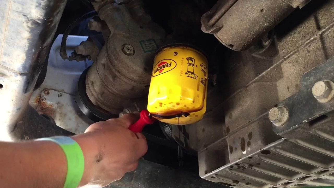 Remove a Stuck Oil Filter