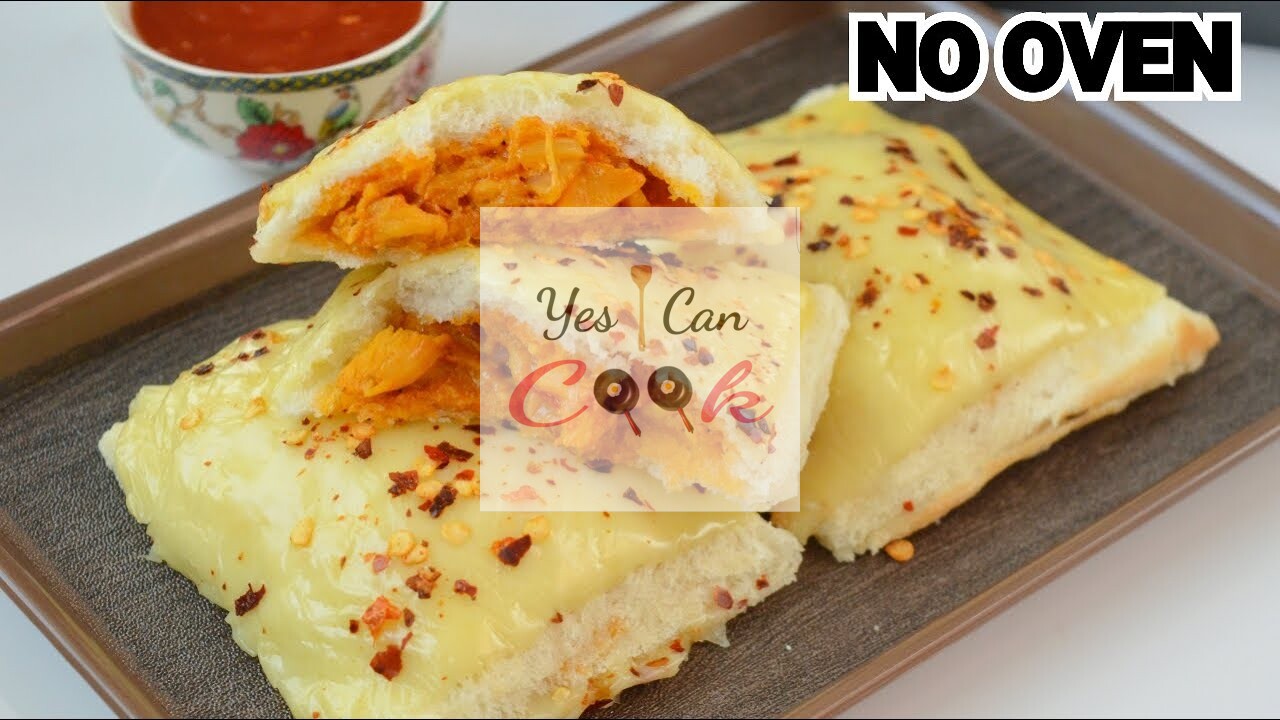 Bread Pizza No Oven Recipe