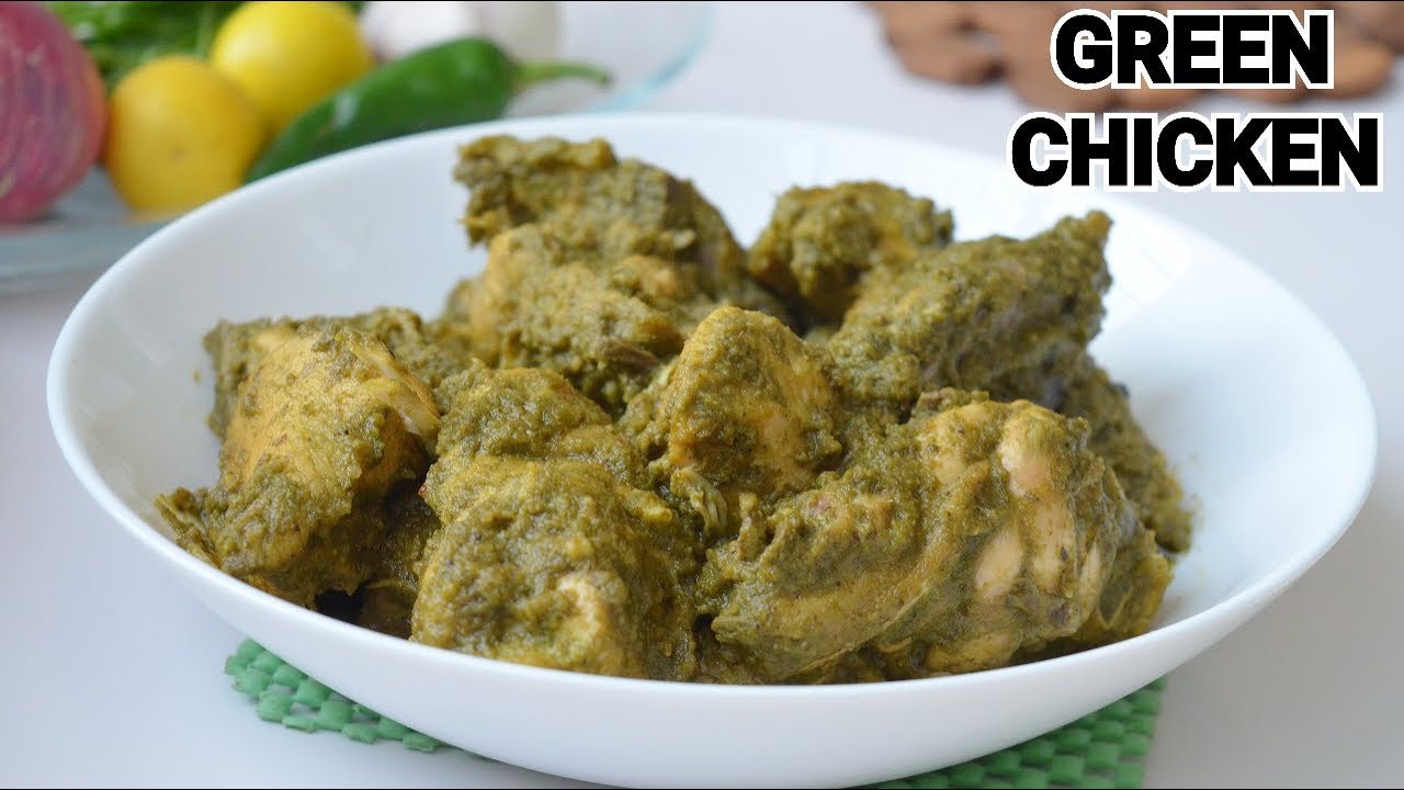 Green Masala Chicken