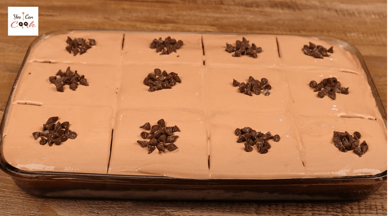 With Ice cream Topping