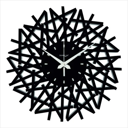 Your Brand Black Modern Wooden Designer Wall Clock Rs 799 Piece Id 6845173248