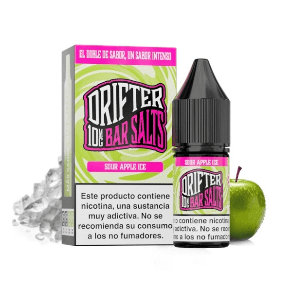 DRIFTER BAR SALTS 10ML - SOUR APPLE ICE