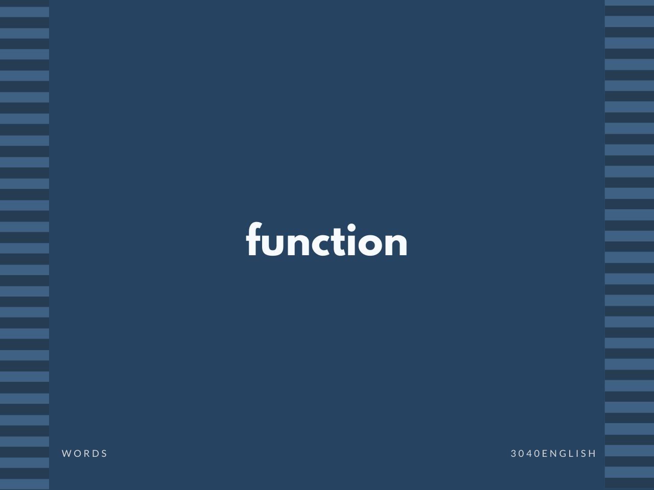 function の意味と簡単な使い方【音読用例文あり】