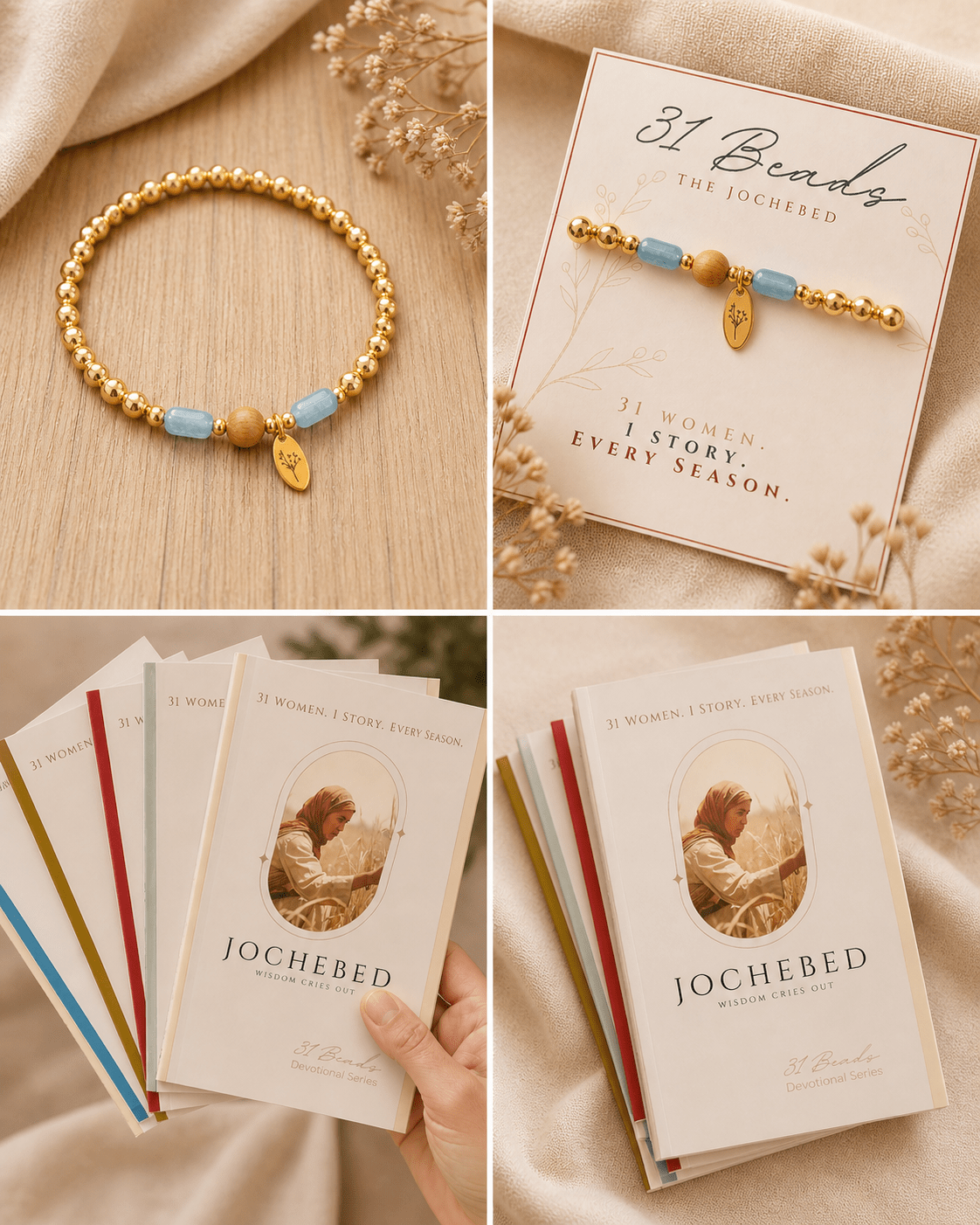 Devotional Booklet and Bracelet Set