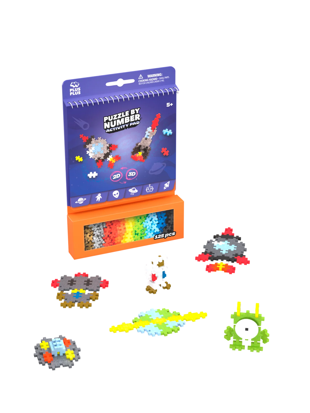 bloc activites plus plus espace 150 pieces puzzle
