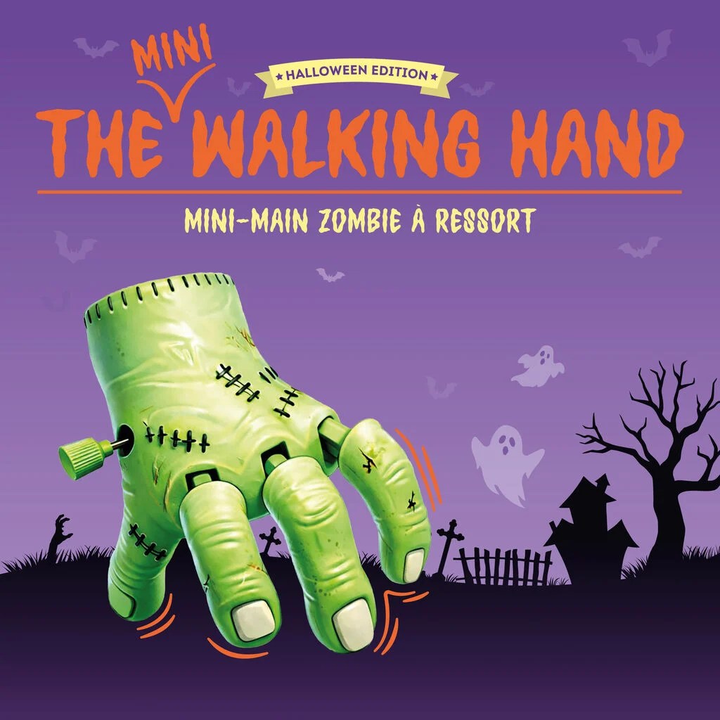 mini main zombie mécanique Halloween