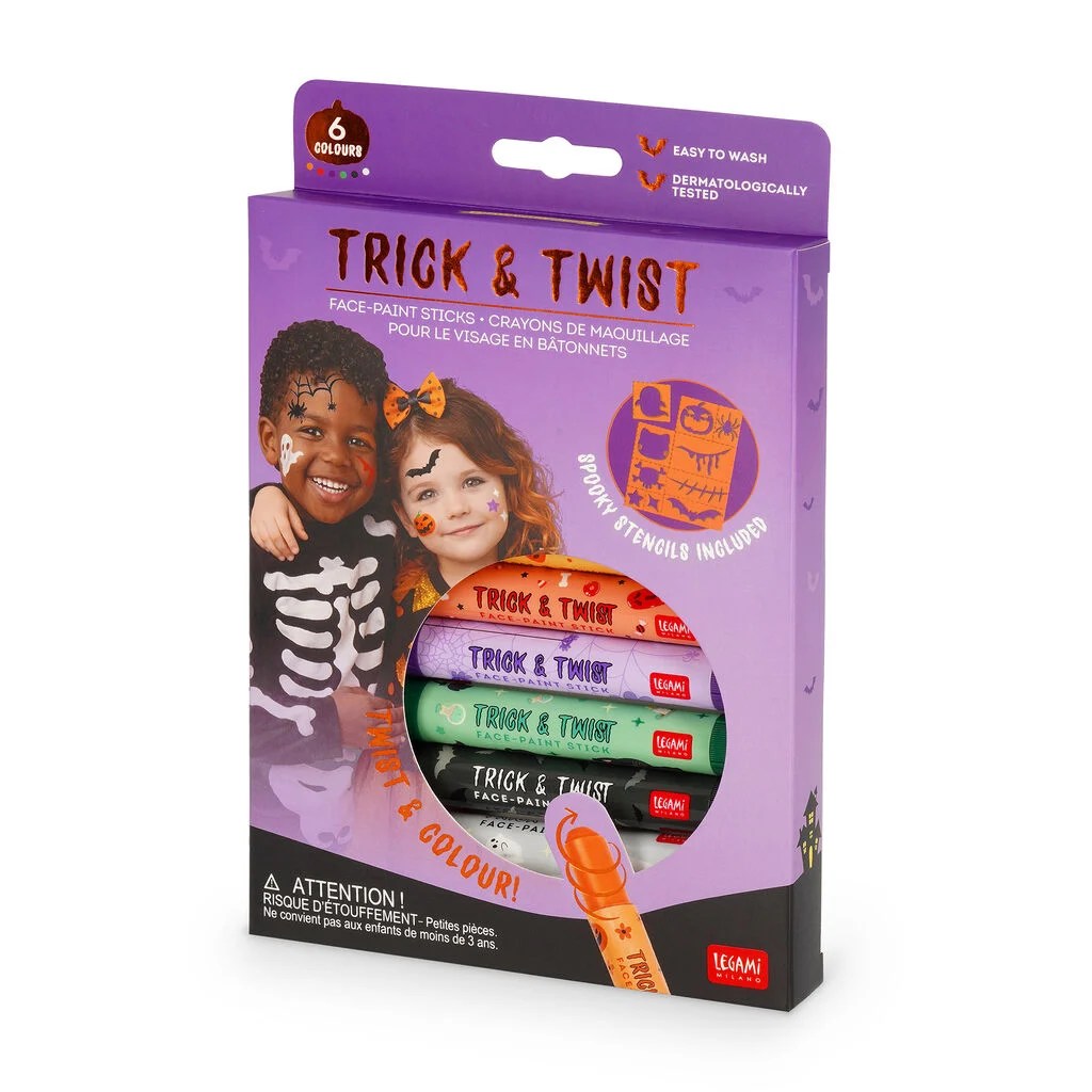 crayons maquillage Halloween visage Legami