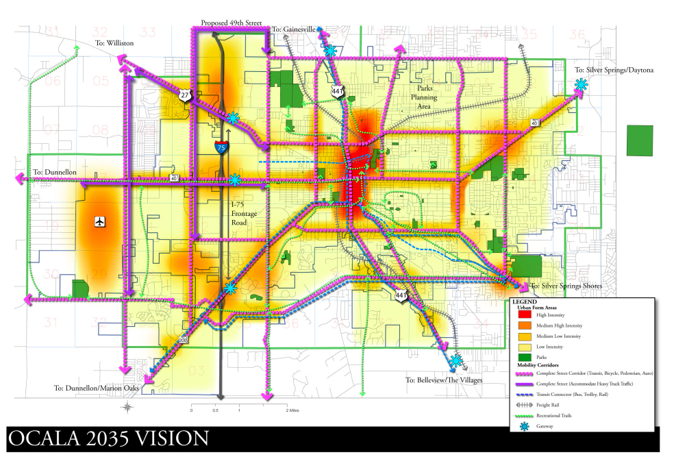 What Will Ocala Be Like In 2050 Your Input Could Impact The Vision For Vision 2035 Map 