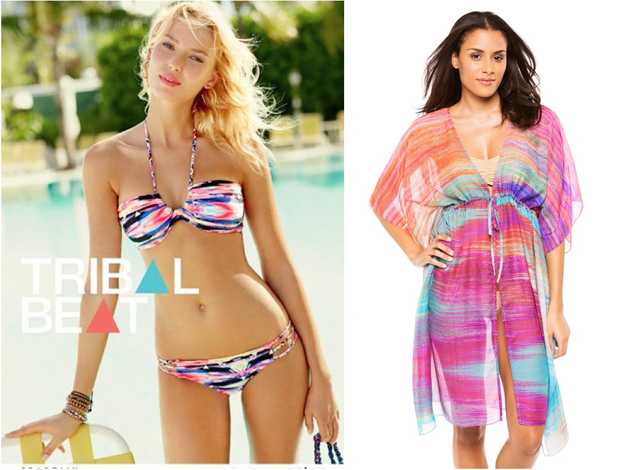 Tribal looks will take center stage at the beach this spring and summer - Photograph courtesy of Everything But Water