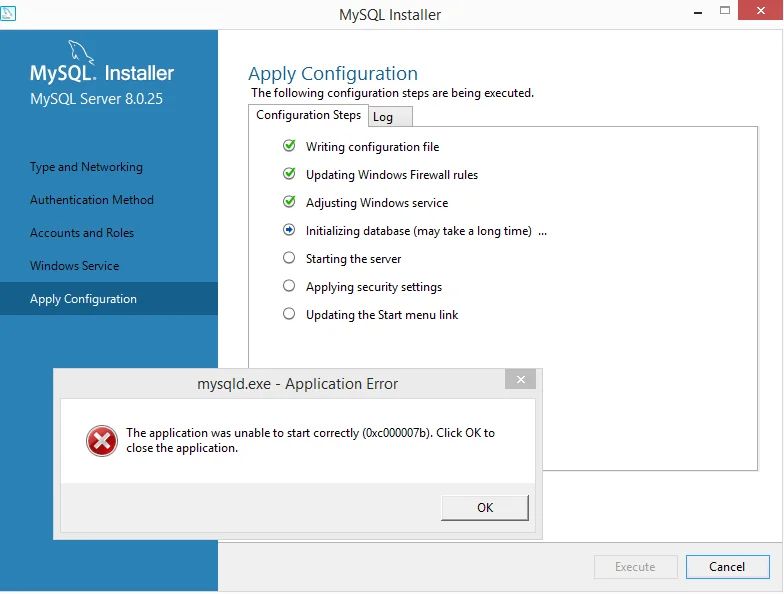 Problem In Installation At Apply Configuration Step Says Database Initialization Failed Q A - Gorgeous Desktop Colorful Patterns | Free Download