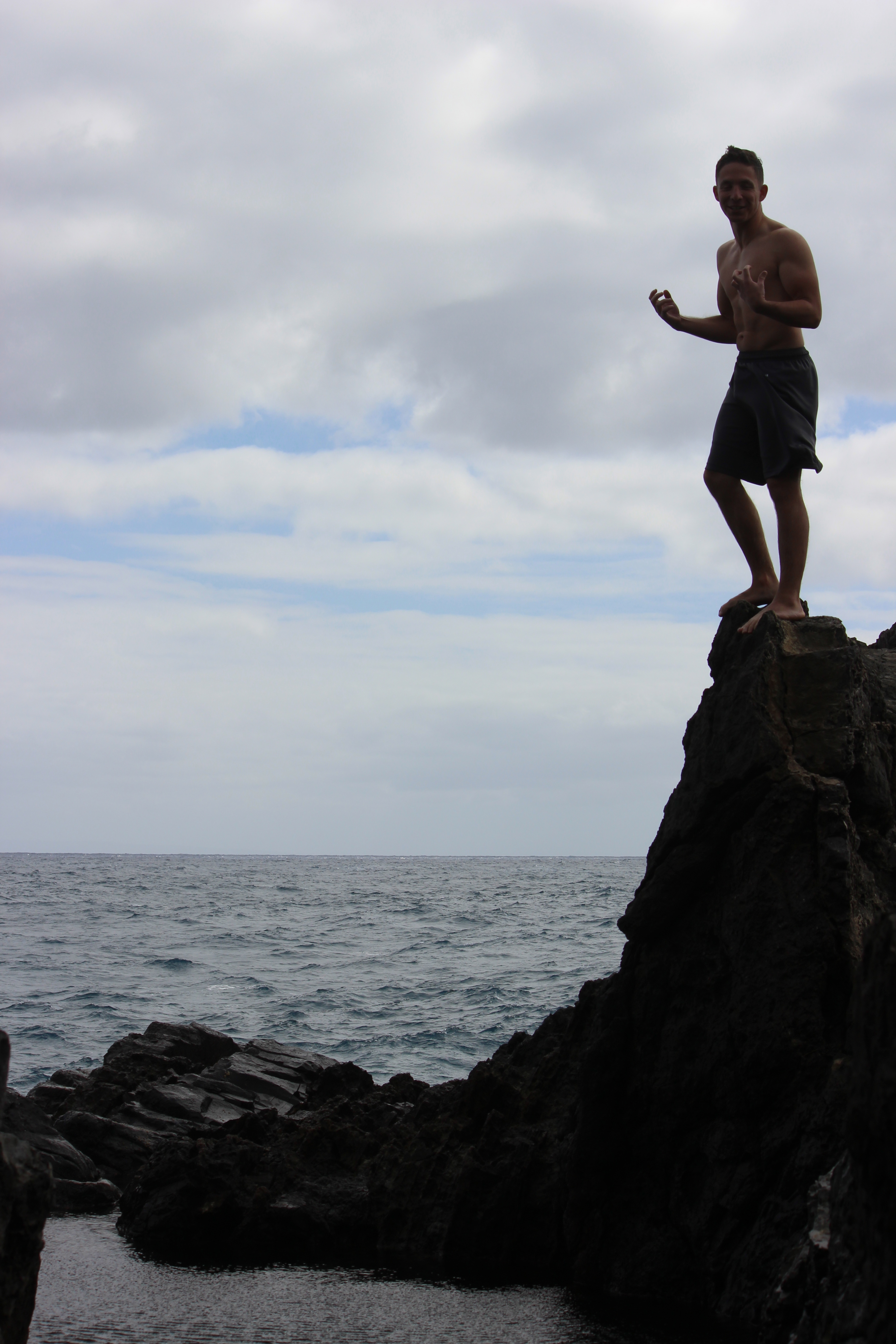 Still talking himself into it.