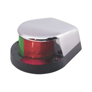 Luz Bi-Color con Carcasa Cromada para Em