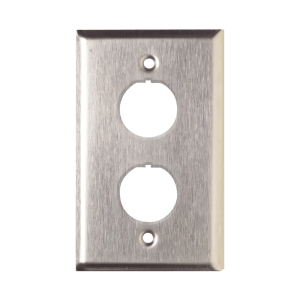 Placa de Pared Reforzada, de Acero Inoxidable, Par
