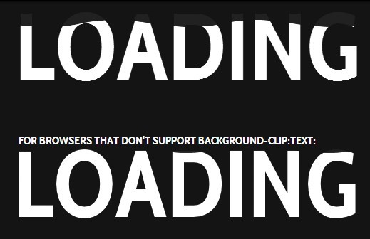 Animated Text Filling Effect with CSS3