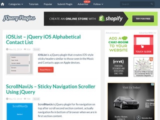 7 Best Websites To Find and Download Free jQuery Plugins - 365 Web ...
