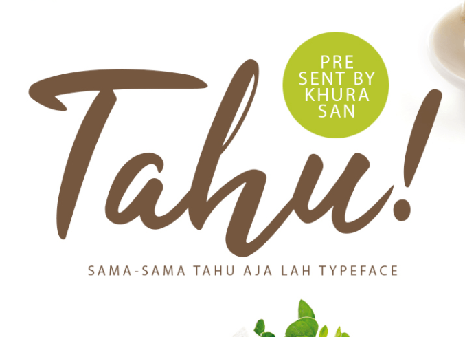 Tahu! Script Free Font