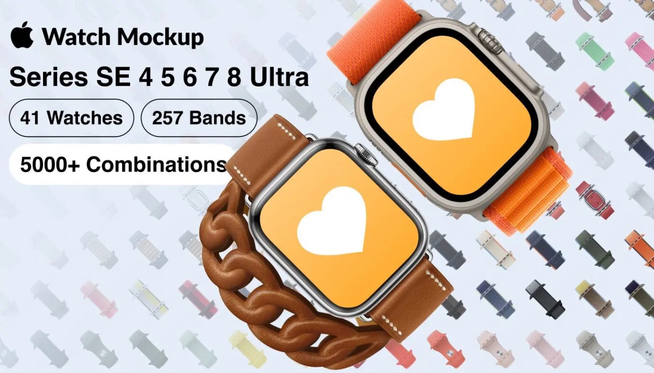 Apple Watch Mockup Series