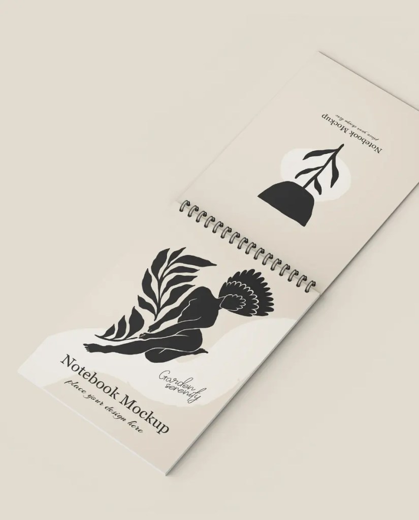 Free Notebook Mockup