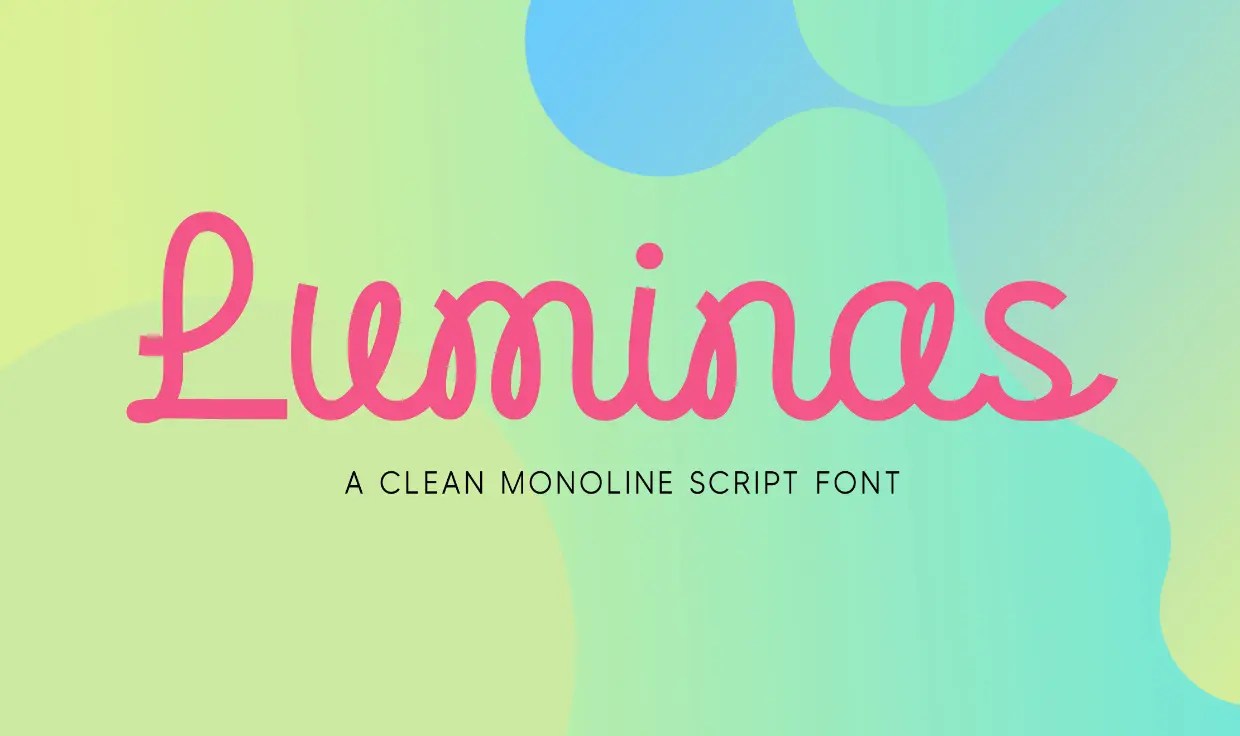 Luminas Script Font