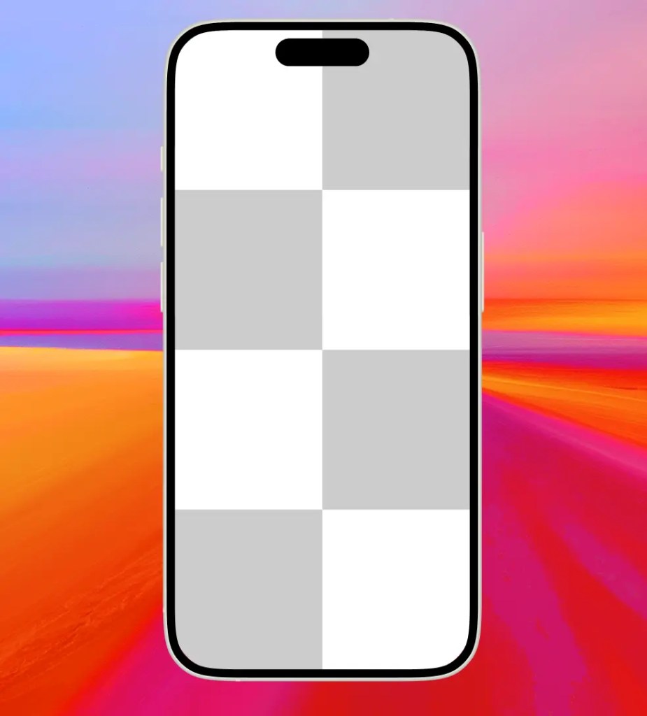 Free iPhone Mockups With Abstract Gradient Backgrounds