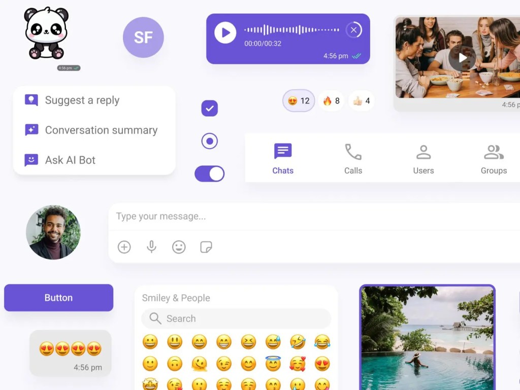 CometChat UI Kit for Web