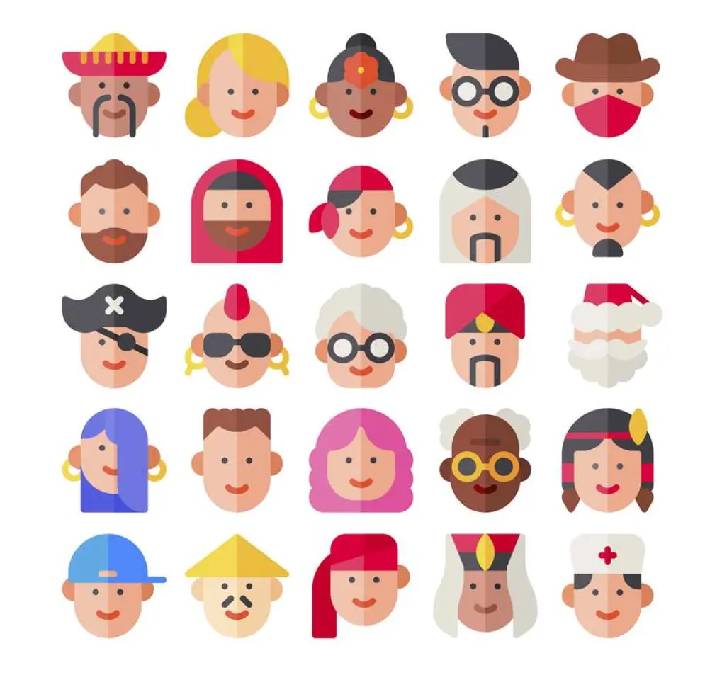 The Free User Avatar Icon Set
