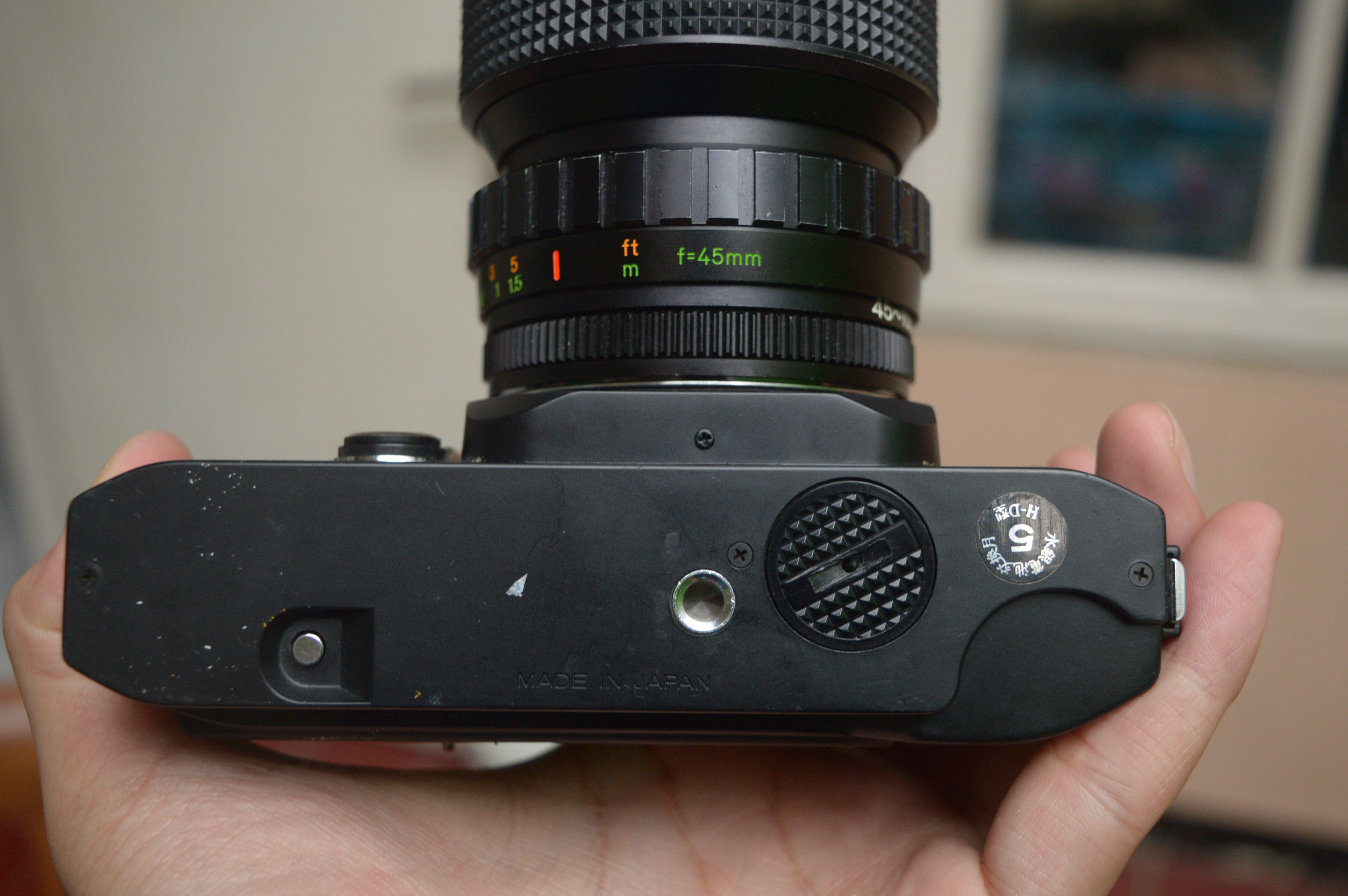 Hands-on] Konica Acom-1 (Autoreflex TC) – 3.5cm