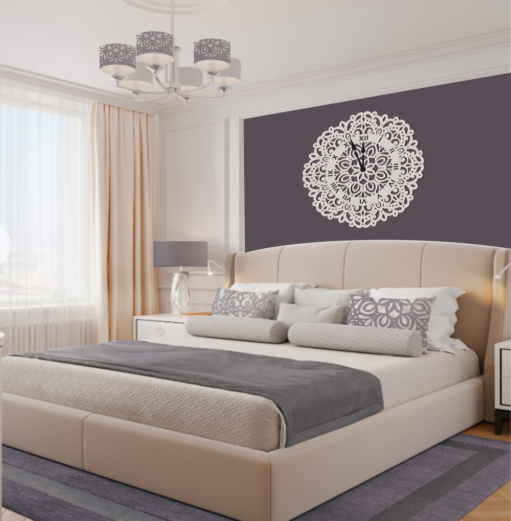Free mandalas svg files available in nelidesign's library by subscribing right here. Laser Cut Mandala Wall Clock Free Vector Cdr Download 3axis Co