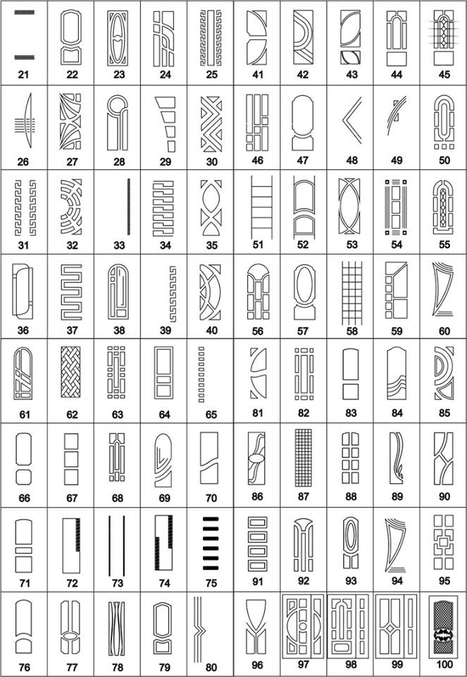 Awesome Interior Door Designs Free Vector Cdr Download 3axis Co