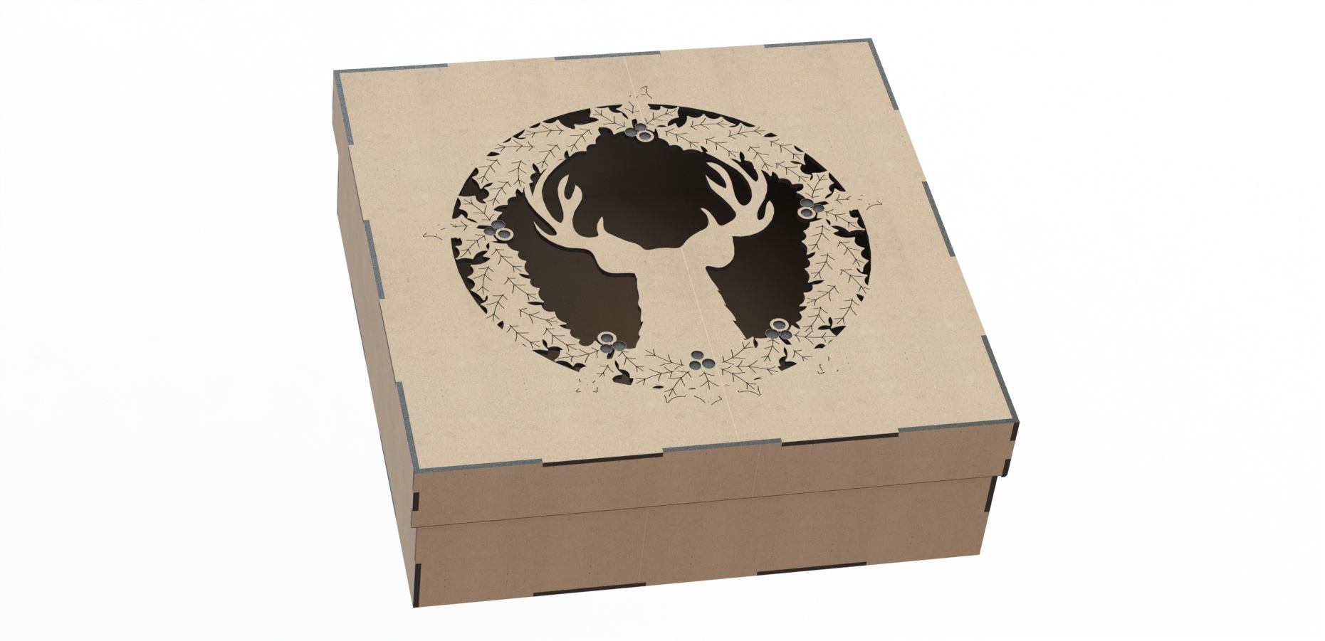 Laser Cut Wooden Gift Box Free Vector Cdr Download 3axis Co