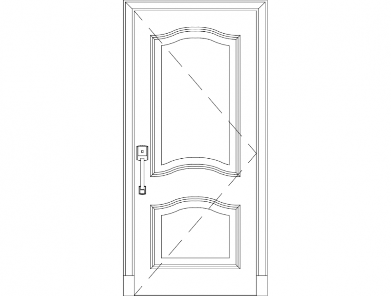 Wooden Single Door Design Dxf File Free Download 3axis Co