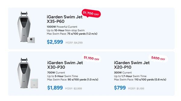 Swim Jet X 無線推進器於泳池邊噴射強勁水流