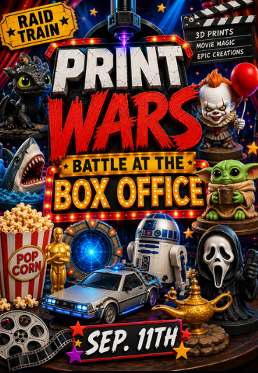September Print Wars Battle at the Box Office flyer, September 11
