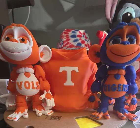 Custom Vols and Tigers monkeys by Penglord_3D
