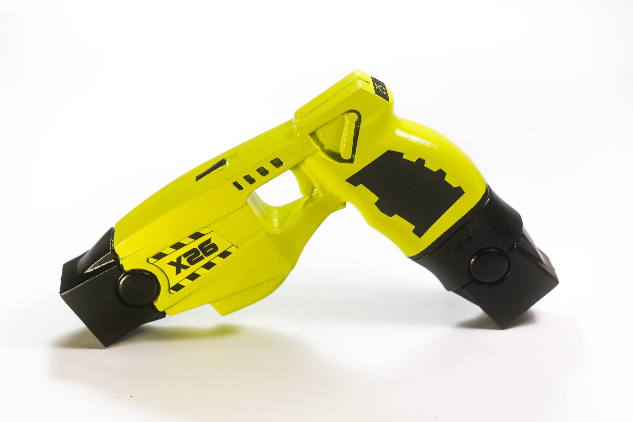 TASER X26 テーザー 3Dプリンタ製 黄色 Taser 2 movie Dummy/Prop | 3D Crafts