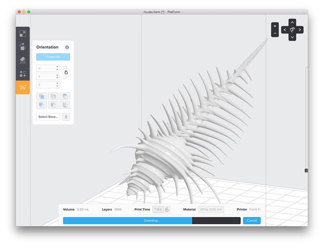 Formlabs Software Preform für den Form 2 3D-Drucker | 3D-EDU GmbH
