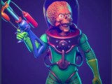 3d Model Mars Attacks Martian