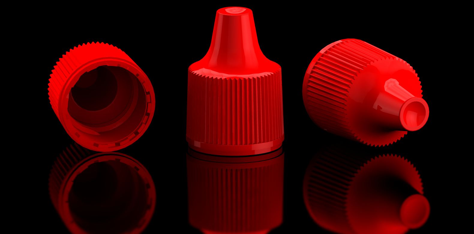 Nasal Spray Bottle Cap Reverse Engineered to use for new 16 Cavity Injection Mold Design