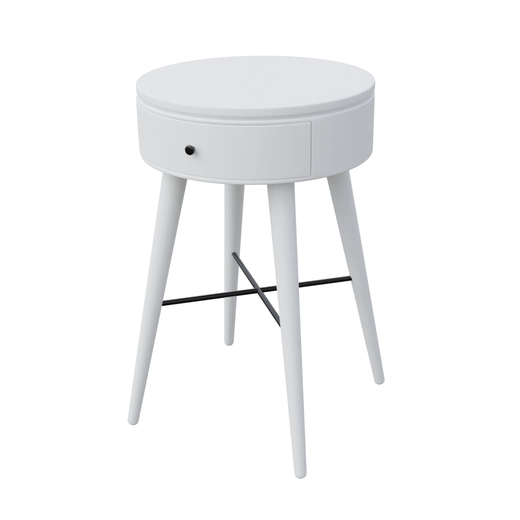 Round night stand (61) - 3d model