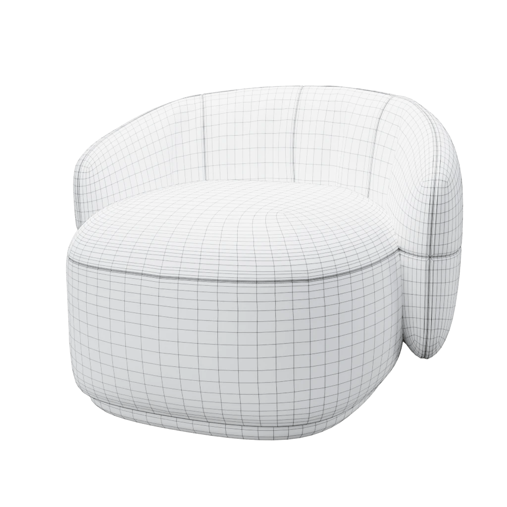 julep mini sofa 3d model
