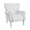 wingback armchair- 3d model