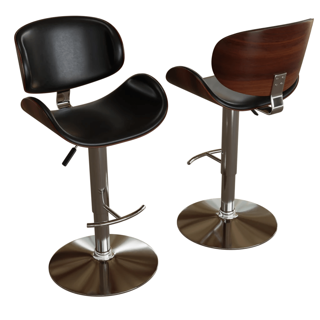 Naples Height Bar Stool - 3d model