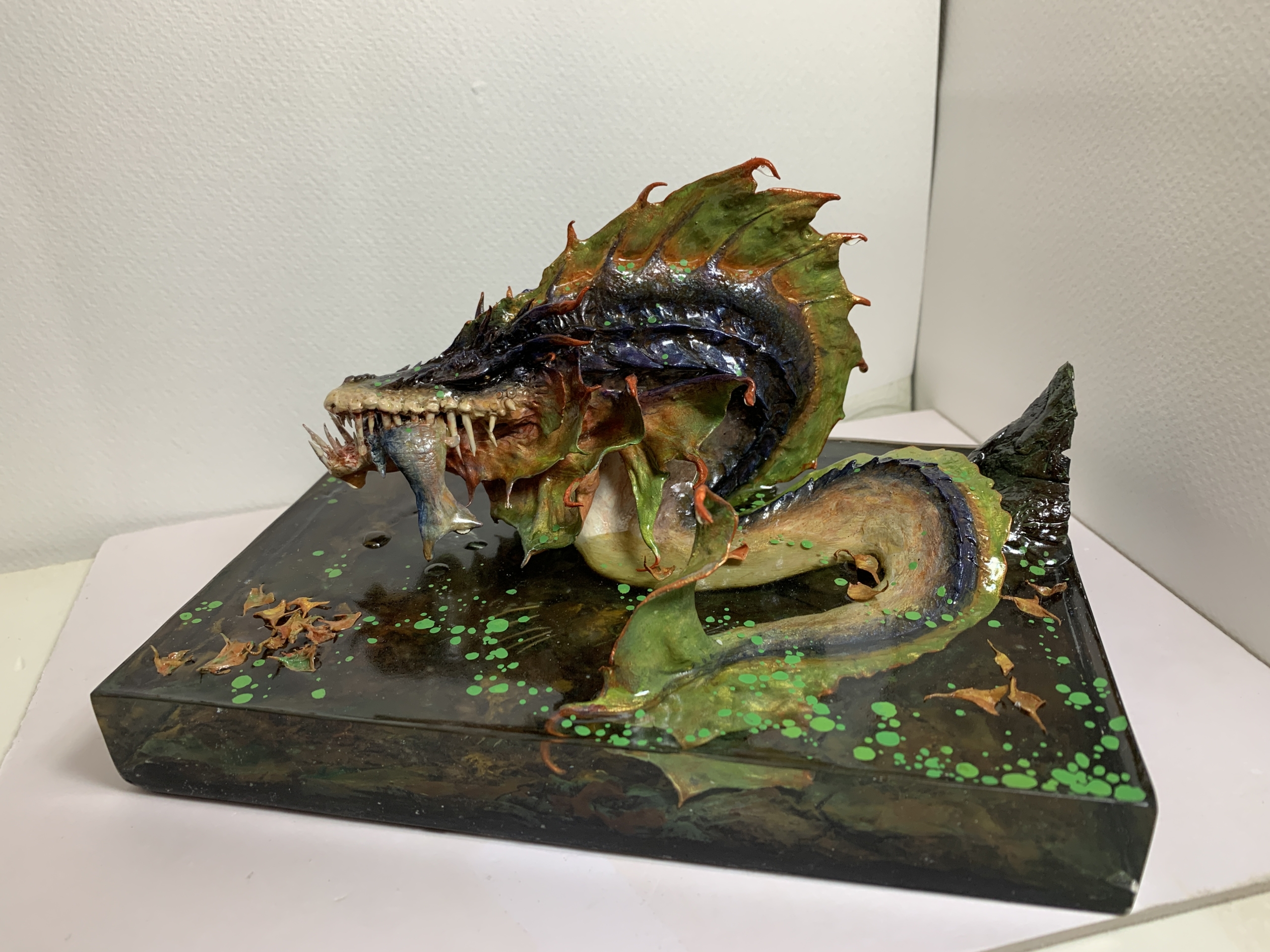 custom clay - monster hunter series Custom Clay Monster Statue &#8211; Monster Hunter series IMG 4563 scaled