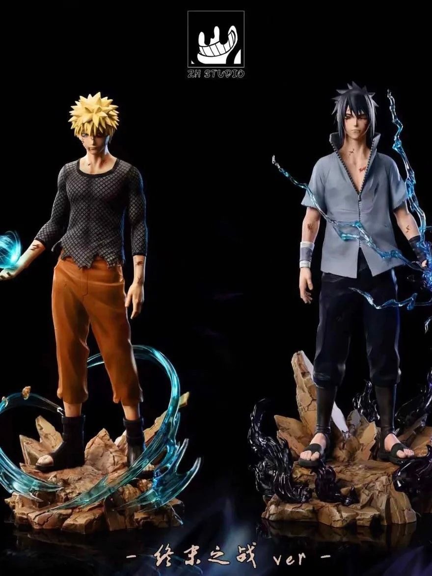 Sasuke & Naruto – Naruto Shippuden – ZH Studio – 3d Custom