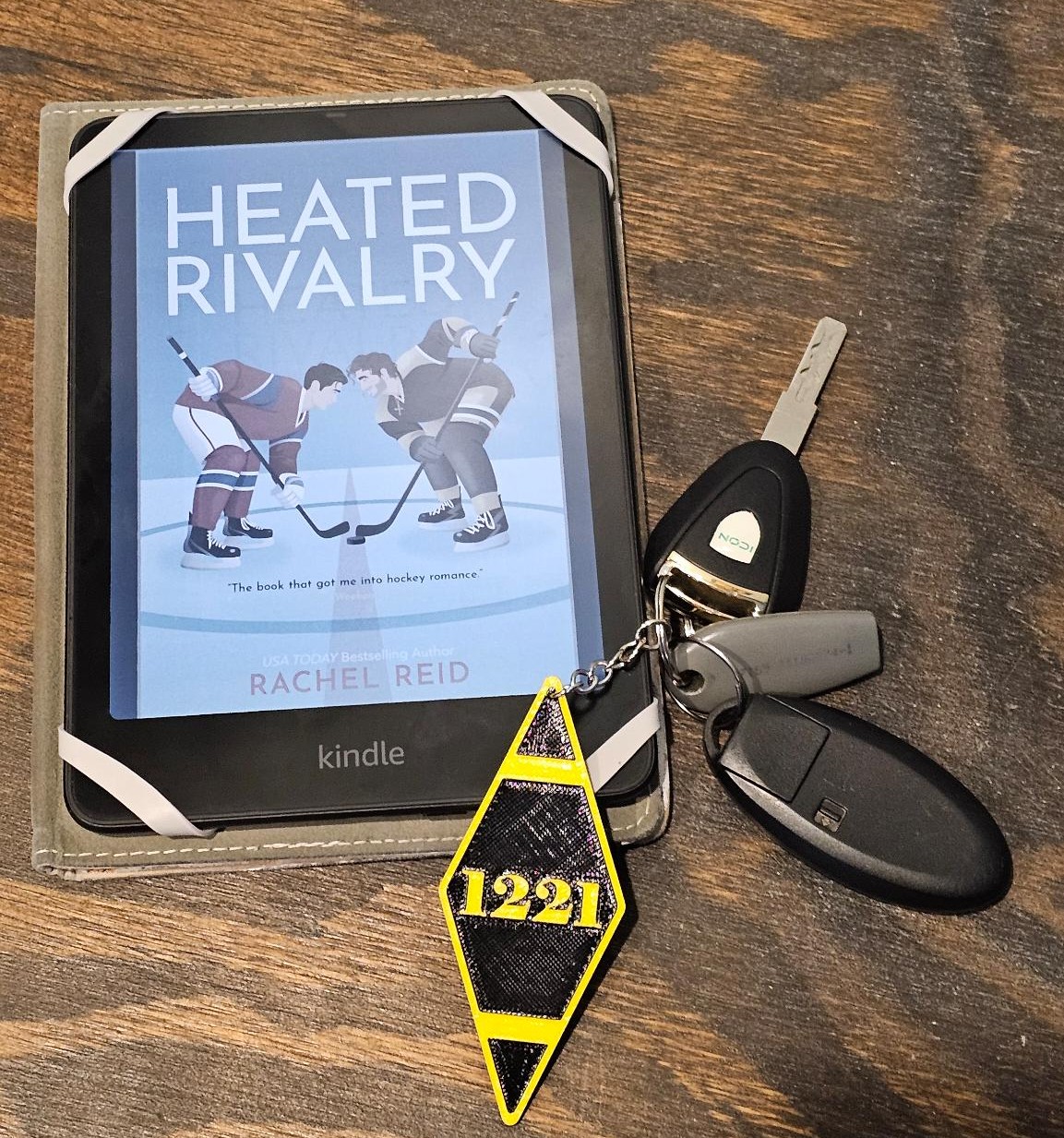 1410 & 1221: Heated Rivalry Inspired Keychains - Room Numbers