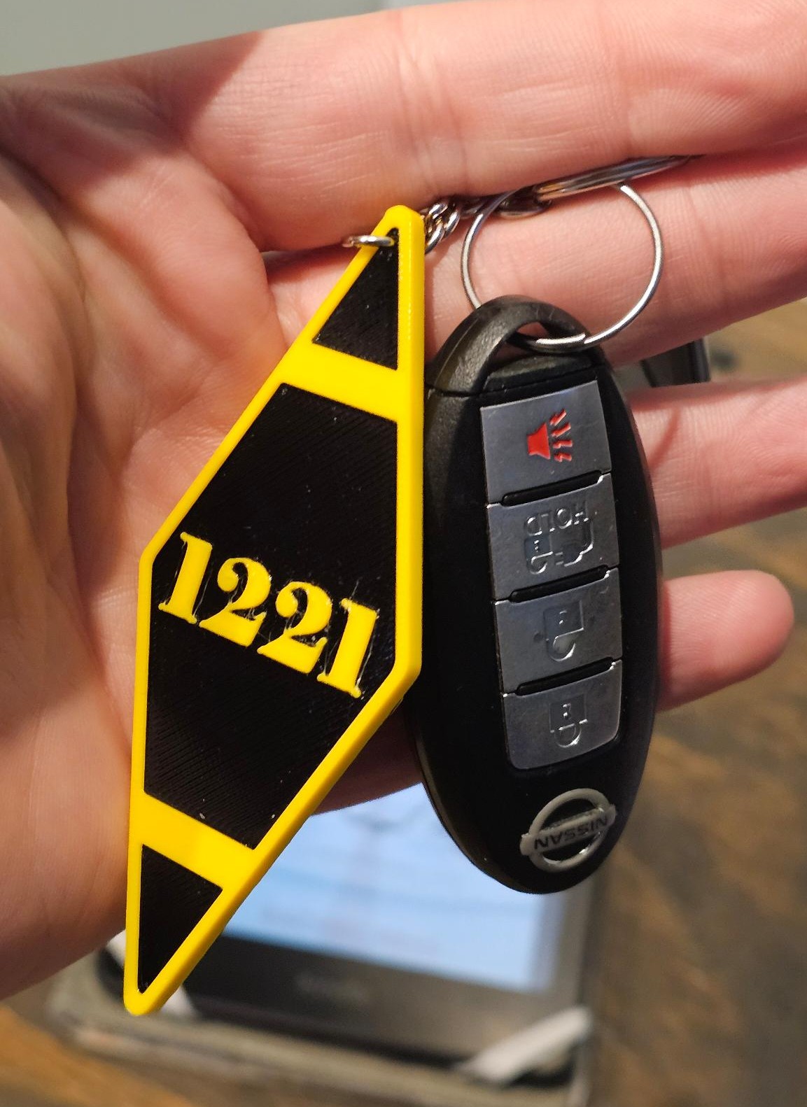 1410 & 1221: Heated Rivalry Inspired Keychains - Room Numbers