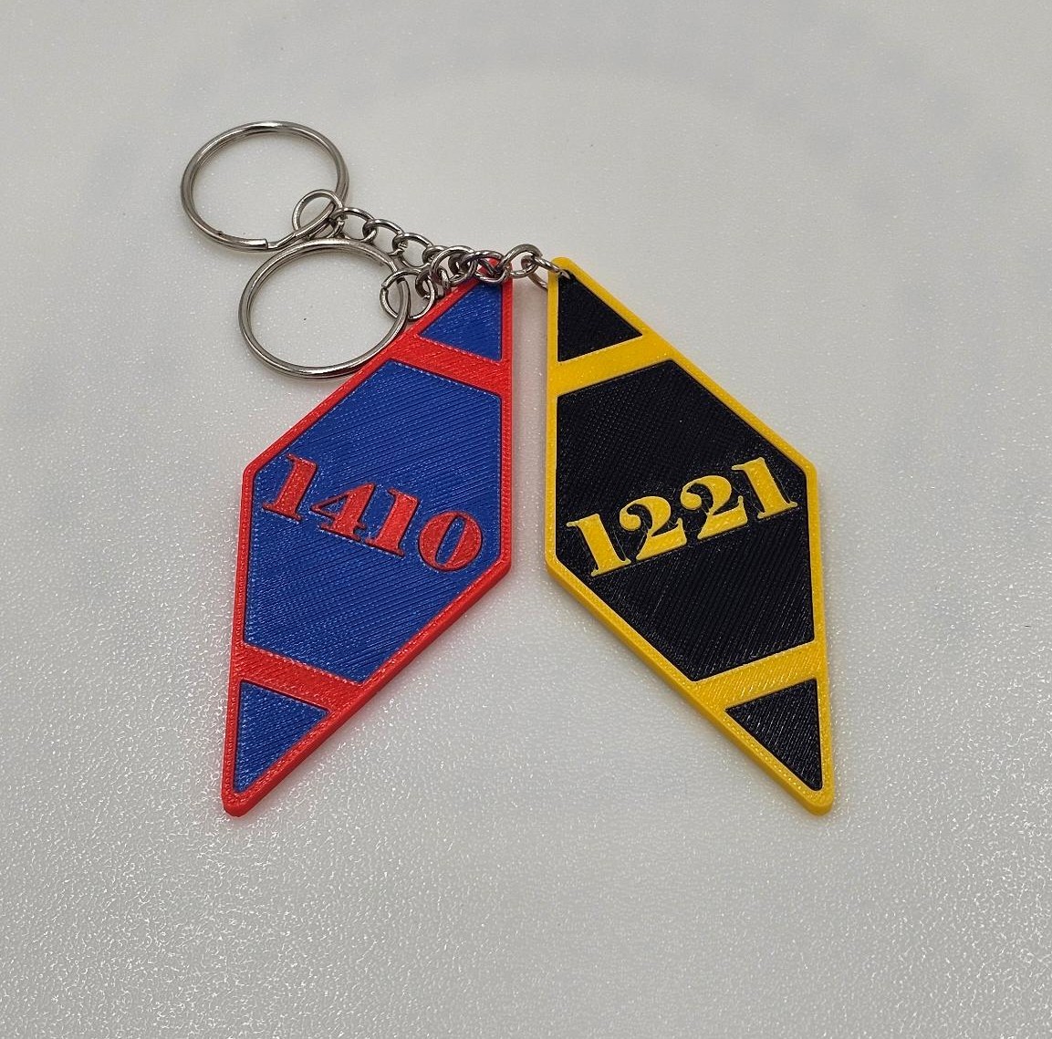 1410 & 1221: Heated Rivalry Inspired Keychains - Room Numbers
