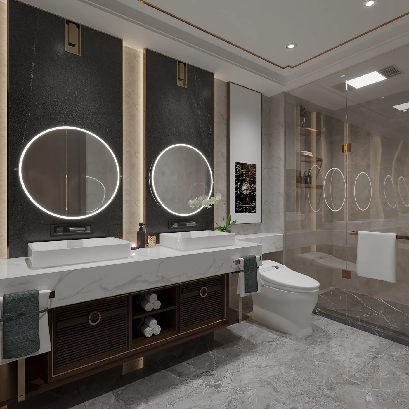 Free 3D Bathroom Model for Download 823